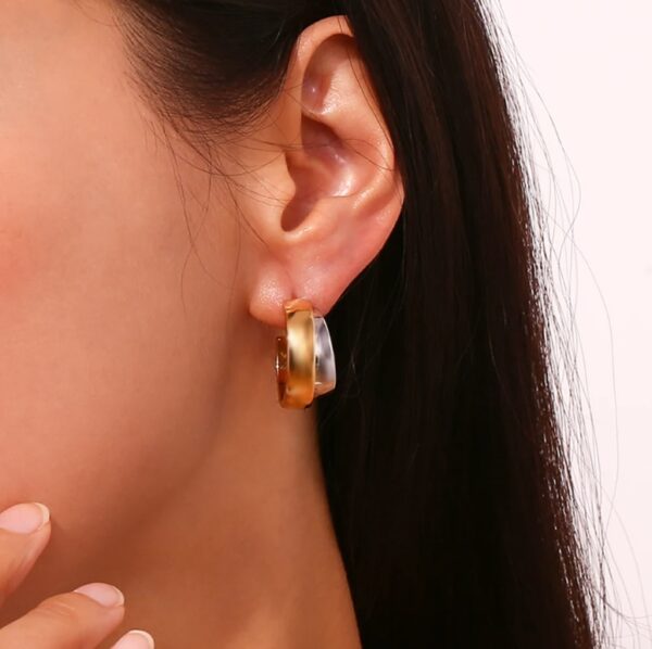 The Mixed Metal Hoops - Image 3