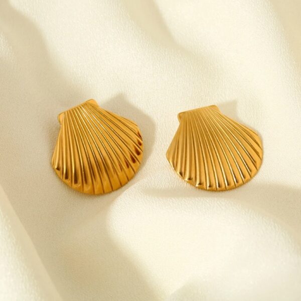 She Sells Seashells Statement Earrings