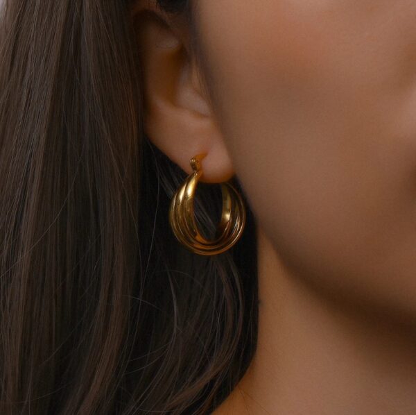 The Vintage Twist Hoops - Image 2