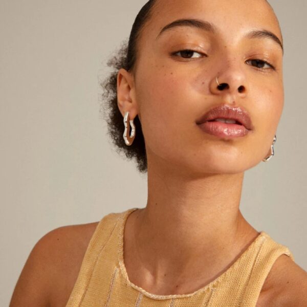 Loulia Chunky Wave Earrings