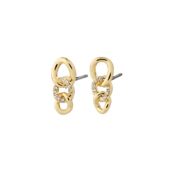 Wrenley Chain Stud Earrings - Image 3