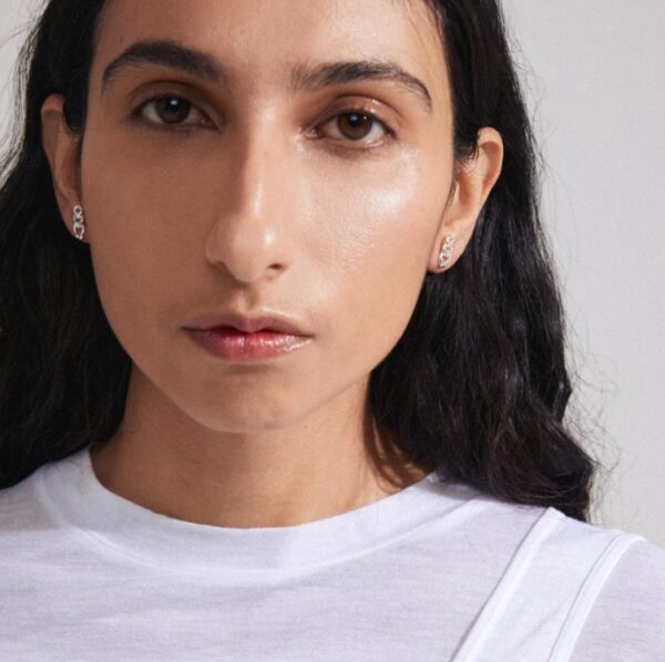 Wrenley Chain Stud Earrings