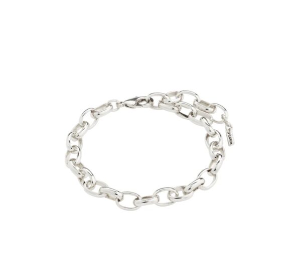 Charm Recycled Chain Bracelet - Image 3