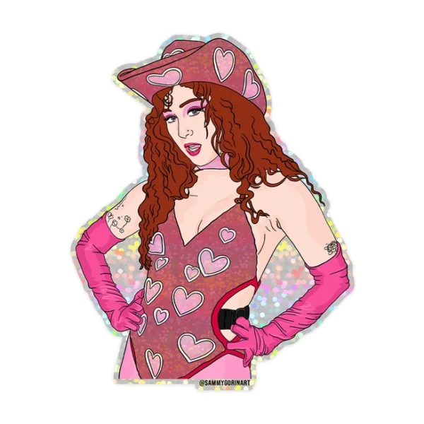 Hot To Go Chappell Roan Sticker