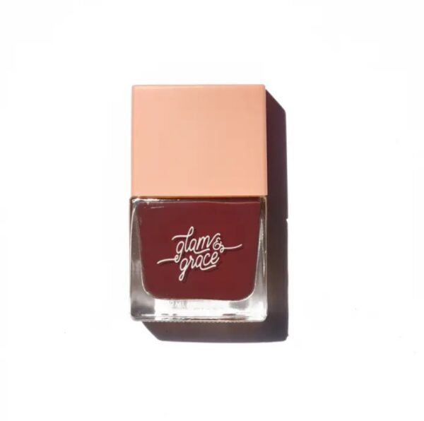 Glam + Grace Nail Polish - Dark Raisin
