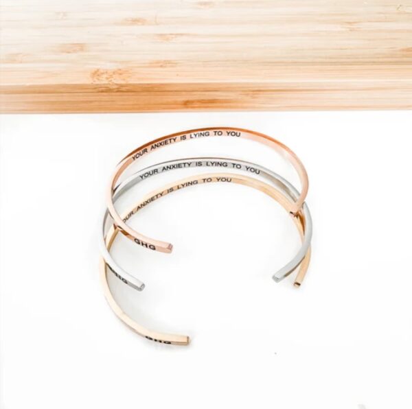 Glass House Goods Anxiety Bangle