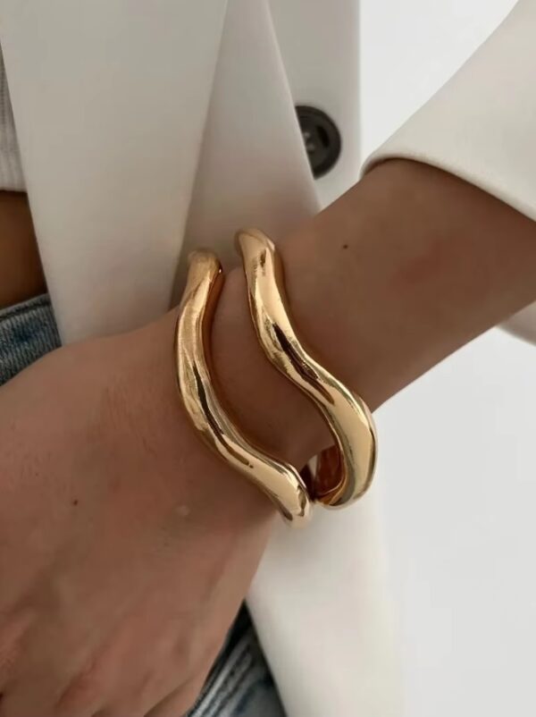 Gold Alchemy Cuffs