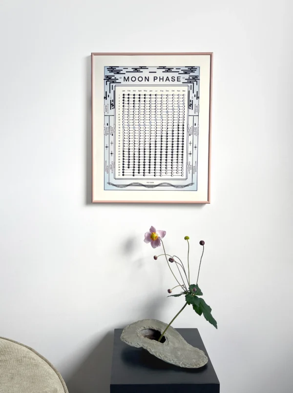 Annie Axtell Moon Phase Calendar 2025 - Image 2