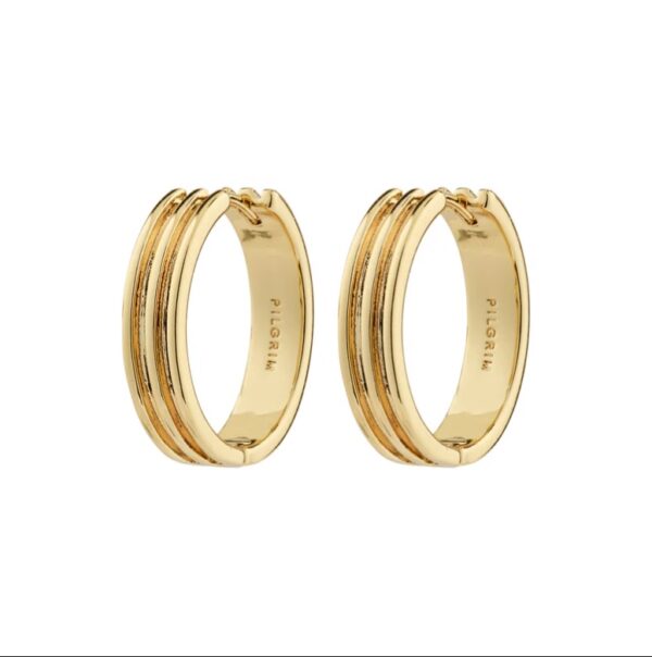 Bennett Hoop Earrings - Image 2