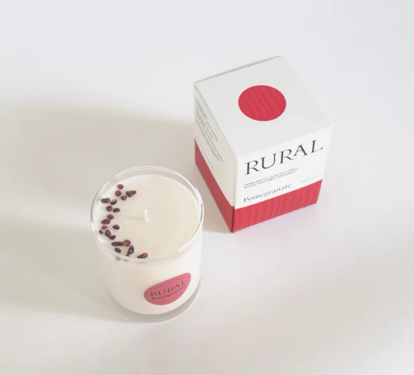 Rural Candles - Pomegranate - Image 2