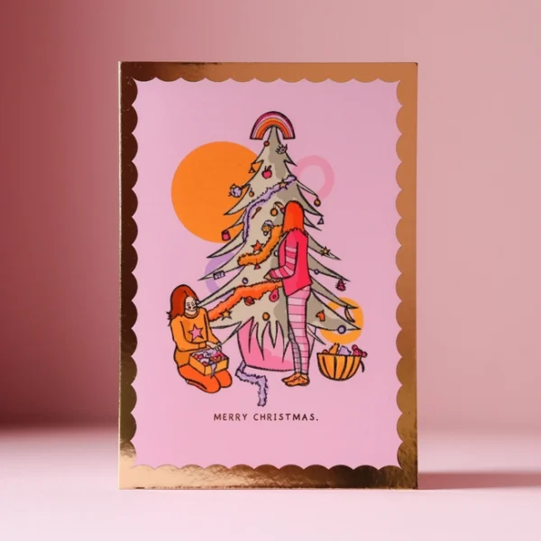 Tree Decorating Card