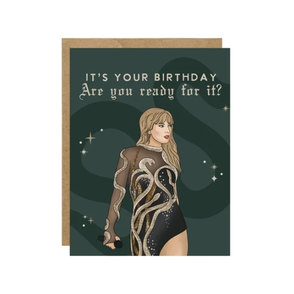 Ready for It Birthday Card