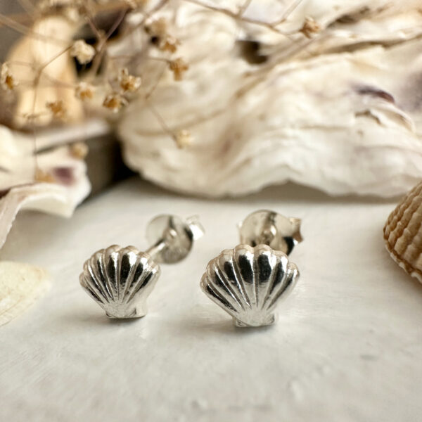 She Sells Sea Shells Stud Earrings