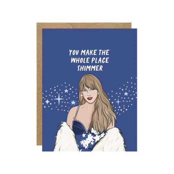 Shimmer (Midnights Taylor) Card
