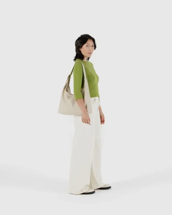 Baggu Recycled Leather Shoulder Bag - Image 3