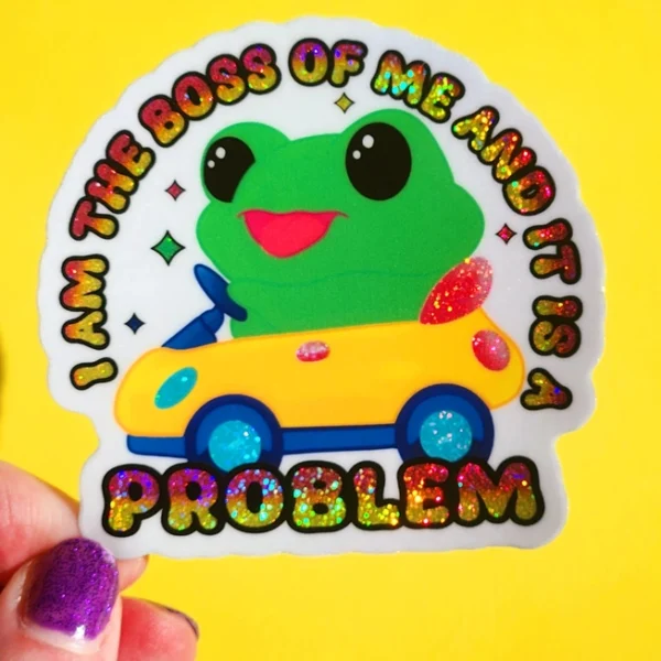 I'm the Boss of Me Sticker
