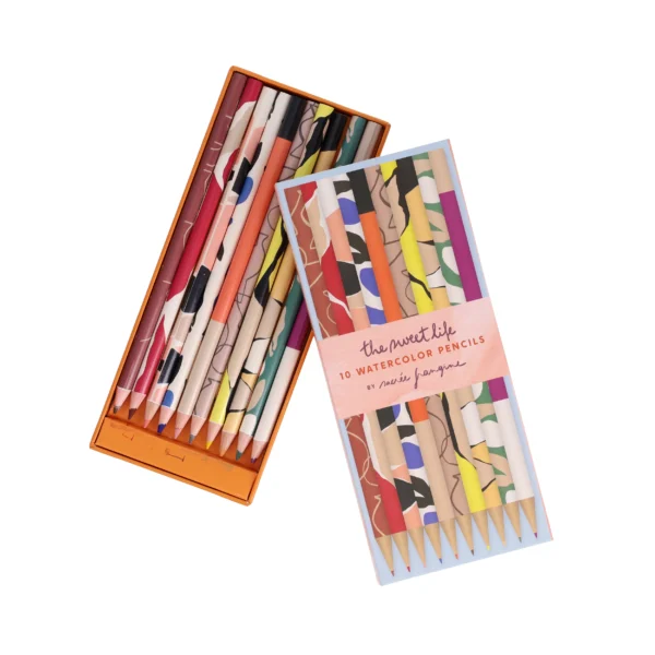 The Sweet Life: Watercolor Pencils